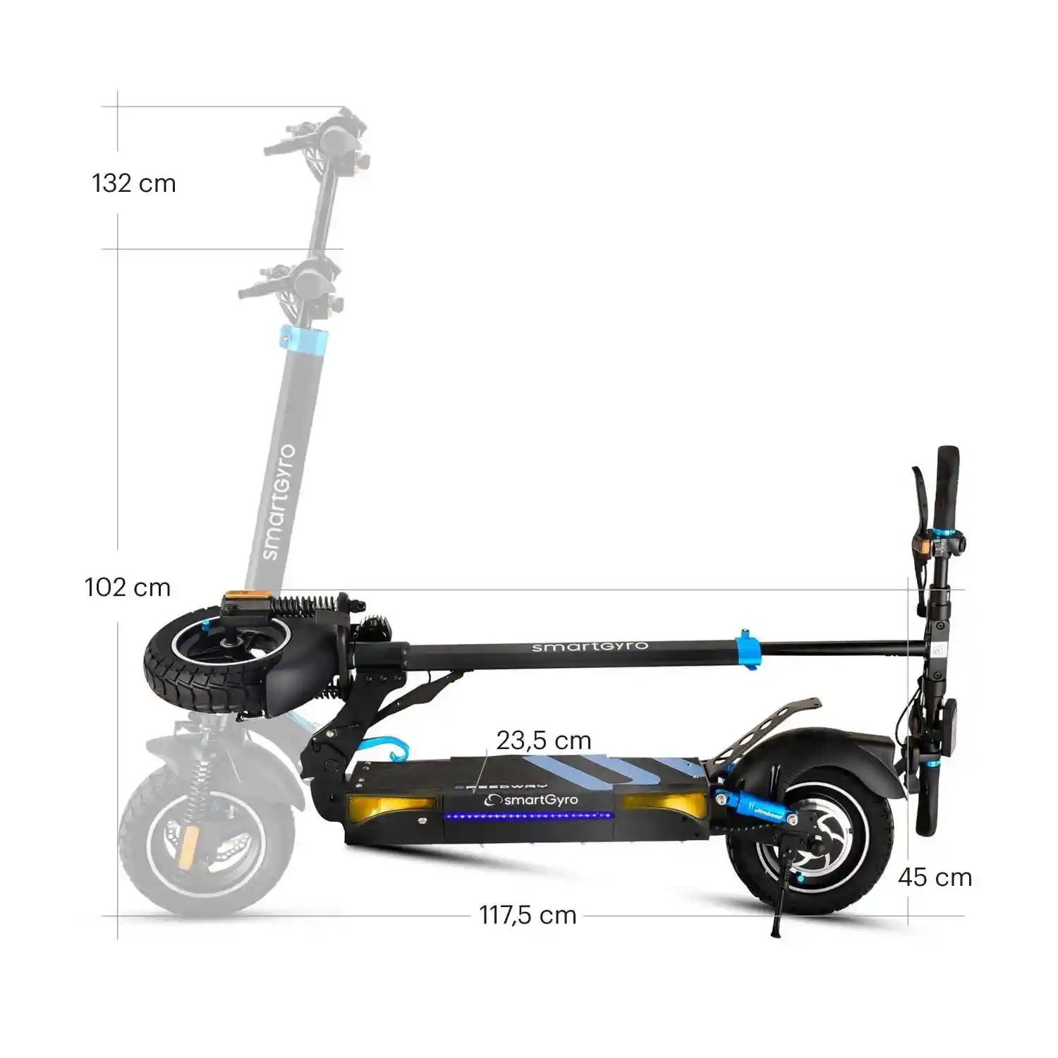 speedway pro dimensiones