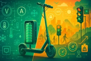 Autonomía real vs catálogo en patinetes eléctricos